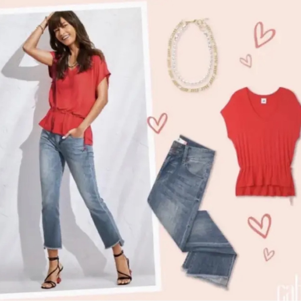 CAbi High-Low Jeans #6070